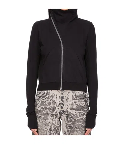 RICK OWENS DRKSHDW RICK OWENS DRKSHDW MOUNTAIN ASYMMETRIC-ZIPPED TOP