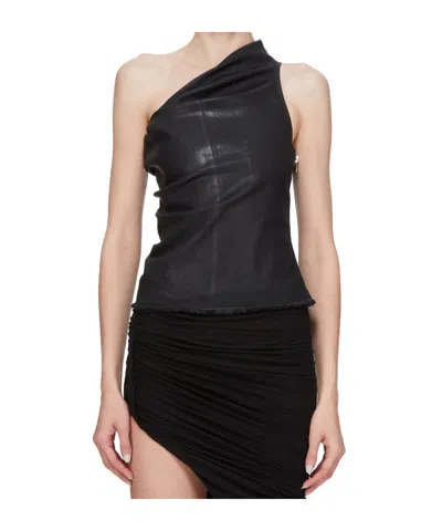 Rick Owens Drkshdw Athena Top In Black