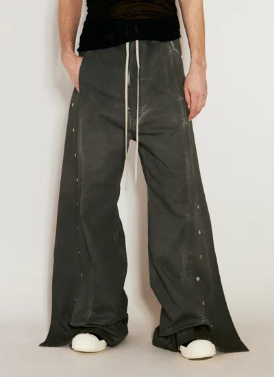 Rick Owens Drkshdw Babel Pusher Jeans In Grey
