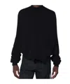 Rick Owens Drkshdw Backless Sweatshirt In Black