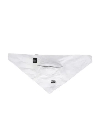 Rick Owens Drkshdw Bandana Belt Bag In White
