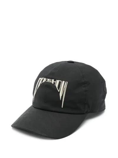 Rick Owens Drkshdw Baseball Cap In Black