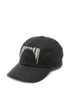 Rick Owens Drkshdw Baseball Cap In Black
