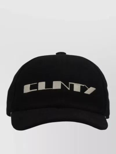 Rick Owens Drkshdw Baseball Cap Curved Brim In Blue