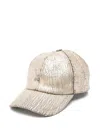 Rick Owens Drkshdw Baseball Cap In Gold
