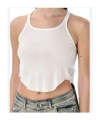 Rick Owens Drkshdw Drkshdw By Rick Owens Cropped Tank Top In White