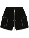 Rick Owens Drkshdw Drkshdw By Rick Owens Relaxed-fit Bermuda Shorts With Drawstring In Black