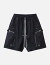 Rick Owens Drkshdw Bauhaus Shorts In Tencel Ripstop
