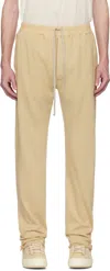 Rick Owens Drkshdw Beige Hollywood Berlin Drawstring Sweatpants In 81 Parchment