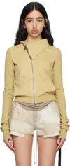 Rick Owens Drkshdw Beige Hollywood Mountain Sweatshirt In 81 Parchment