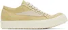 Rick Owens Drkshdw Vintage Low Top Sneakers In 8111 Parchment/milk