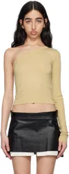 Rick Owens Drkshdw Beige Hollywood Ziggy T-shirt In 81 Parchment