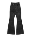 Rick Owens Drkshdw Five-pockets Jeans In Black