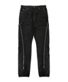 Rick Owens Drkshdw Belt-loop Jeans In Black