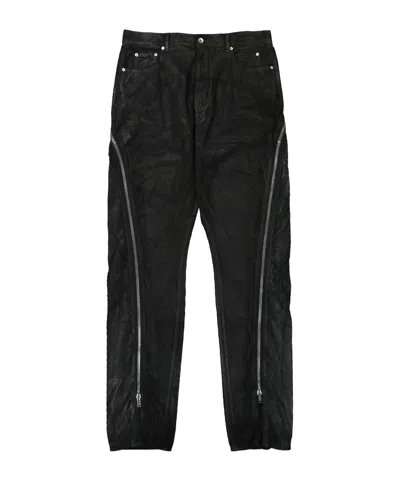 Rick Owens Drkshdw Belt-loop Jeans In Black
