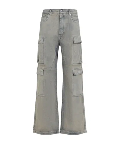 RICK OWENS DRKSHDW CARGO POCKET JEANS