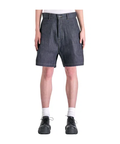 RICK OWENS DRKSHDW RICK OWENS DRKSHDW DENIM BERMUDA SHORTS