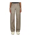 Rick Owens Drkshdw Belt-strap Jeans In Nude