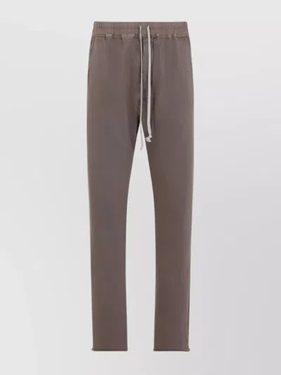RICK OWENS DRKSHDW BERLIN COTTON DRAWSTRING TROUSERS