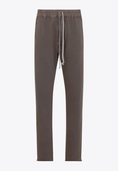 Rick Owens Drkshdw Berlin Drawstring Pants In Gray