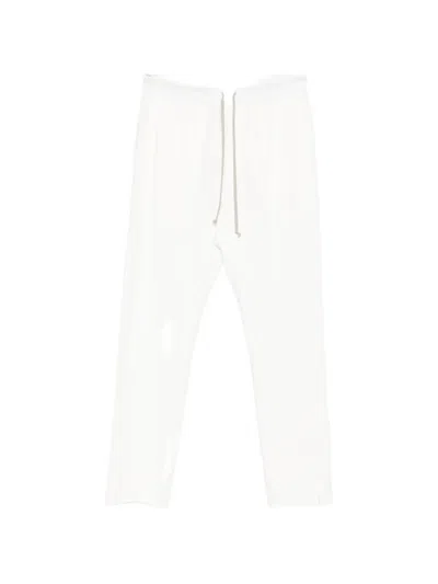 Rick Owens Drkshdw Berlin Drawstring Trousers In White