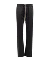 Rick Owens Drkshdw Pusher Cotton Twill Pants In Black