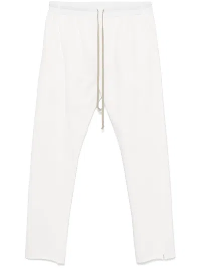 Rick Owens Drkshdw Berlin Track Pants In White