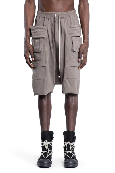 Rick Owens Drkshdw Bermudas In Brown