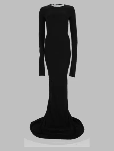 Rick Owens Drkshdw -inspired Slip Dress In Black