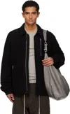 Rick Owens Drkshdw Concealed Zipfront Jacket In Black