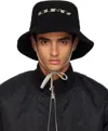 Rick Owens Drkshdw Black Concordians Gilligan Hat In Black