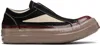 Rick Owens Drkshdw Black Concordians Laceless Vintage Sneaks Sneakers In Multi