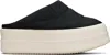 Rick Owens Drkshdw Black Concordians Mega Bumper Slip On Lunar Sneakers In Black