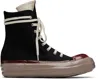 Rick Owens Drkshdw Black Concordians Sneaks Sneakers In Black