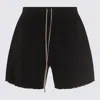 Rick Owens Drkshdw Frayed-hem Drawstring Shorts