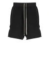 Rick Owens Drkshdw Drawstring Track Shorts In Black