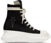 Rick Owens Drkshdw Black Hollywood Abstract Sneak Sneakers