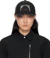 Rick Owens Drkshdw Black Hollywood Baseball Cap In Black
