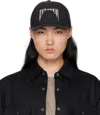 Rick Owens Drkshdw Black Hollywood Baseball Cap