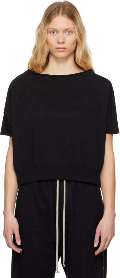 Rick Owens Drkshdw Black Hollywood Dagger T-shirt In 09 Black