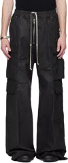 Rick Owens Drkshdw Drkshdw By Rick Owens Relaxed Fit Wide Leg Pants In 99 Black/black