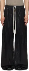 Rick Owens Drkshdw Black Hollywood Geth Belas Trousers In 09 Black