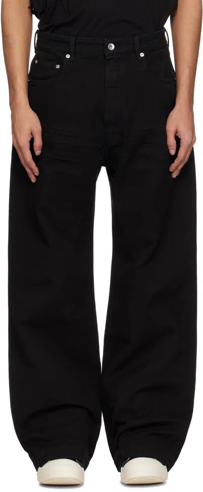 RICK OWENS DRKSHDW BLACK HOLLYWOOD GETH JEANS