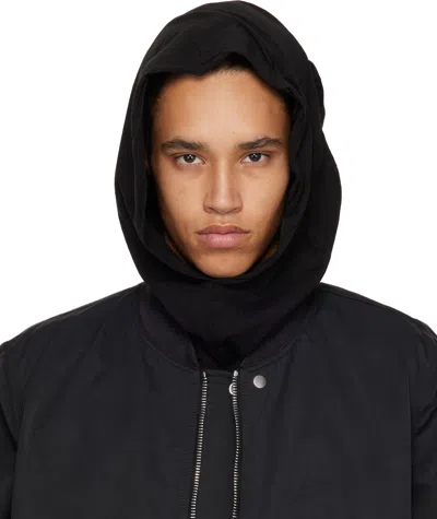 Rick Owens Drkshdw Black Hollywood Grace Hood In 09 Black
