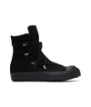 Rick Owens Drkshdw Black Hollywood Hexa Sneaks Sneakers In Black