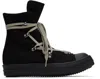 Rick Owens Drkshdw Black Hollywood Hexa Sneaks Sneakers In 9899 Black/pearl/bla