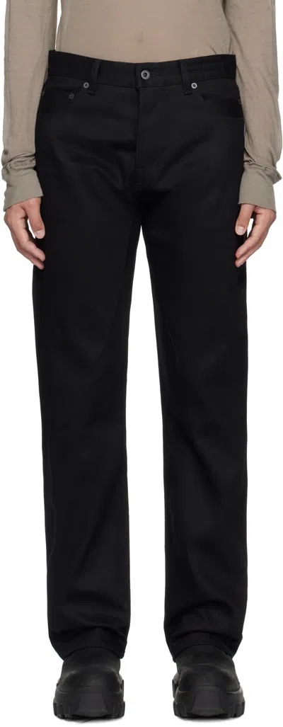 Rick Owens Drkshdw Black Hollywood Kurdt Jeans