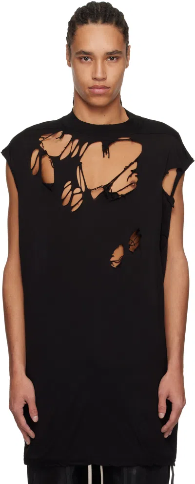 関税送料込み【RICK OWENS】DRKSHDW Hollywood Tシャツ Black Hollywood Jumbo SS T-shirt by Rick Owens DRKSHDW on Sale