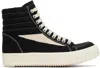 Rick Owens Drkshdw Canvas High-top Sneakers