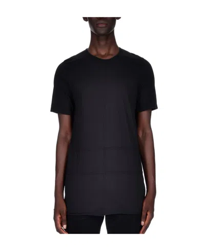 Rick Owens Drkshdw Black Plain Knitted T-shirt